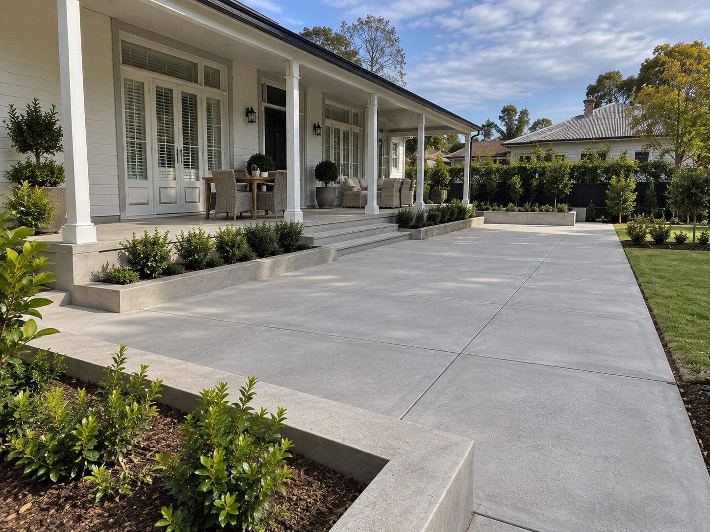 Concrete Patio in Hobart