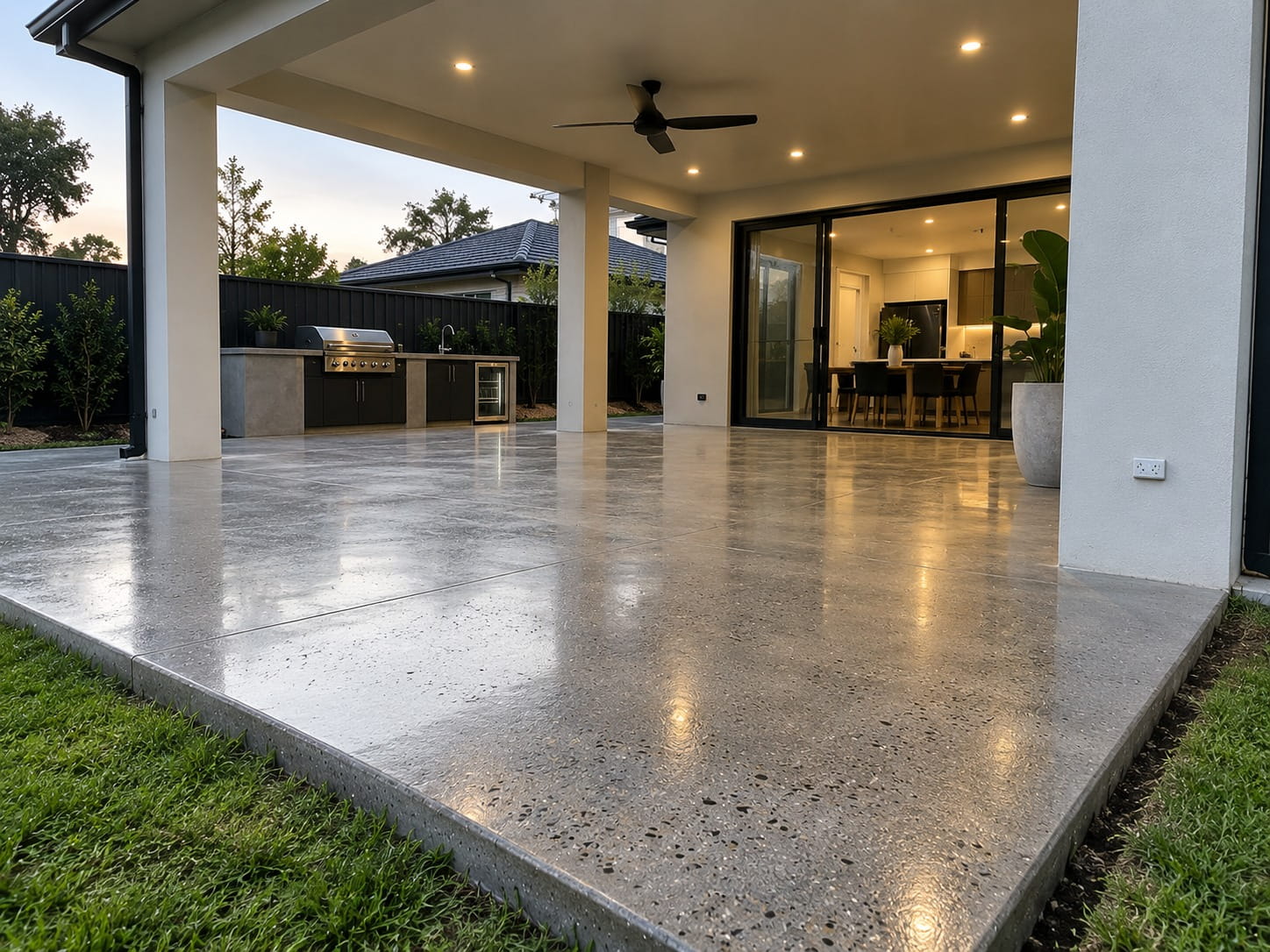 Polished concrete in Hobart