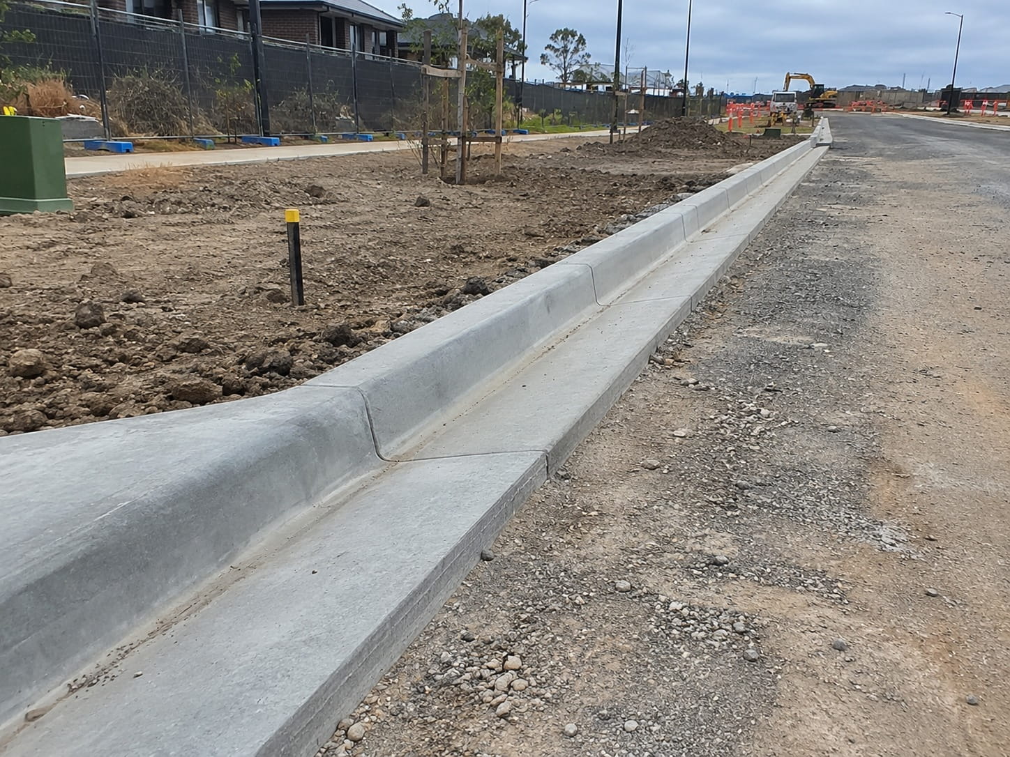 Concrete driveway in Opossum Bay, Hobart
